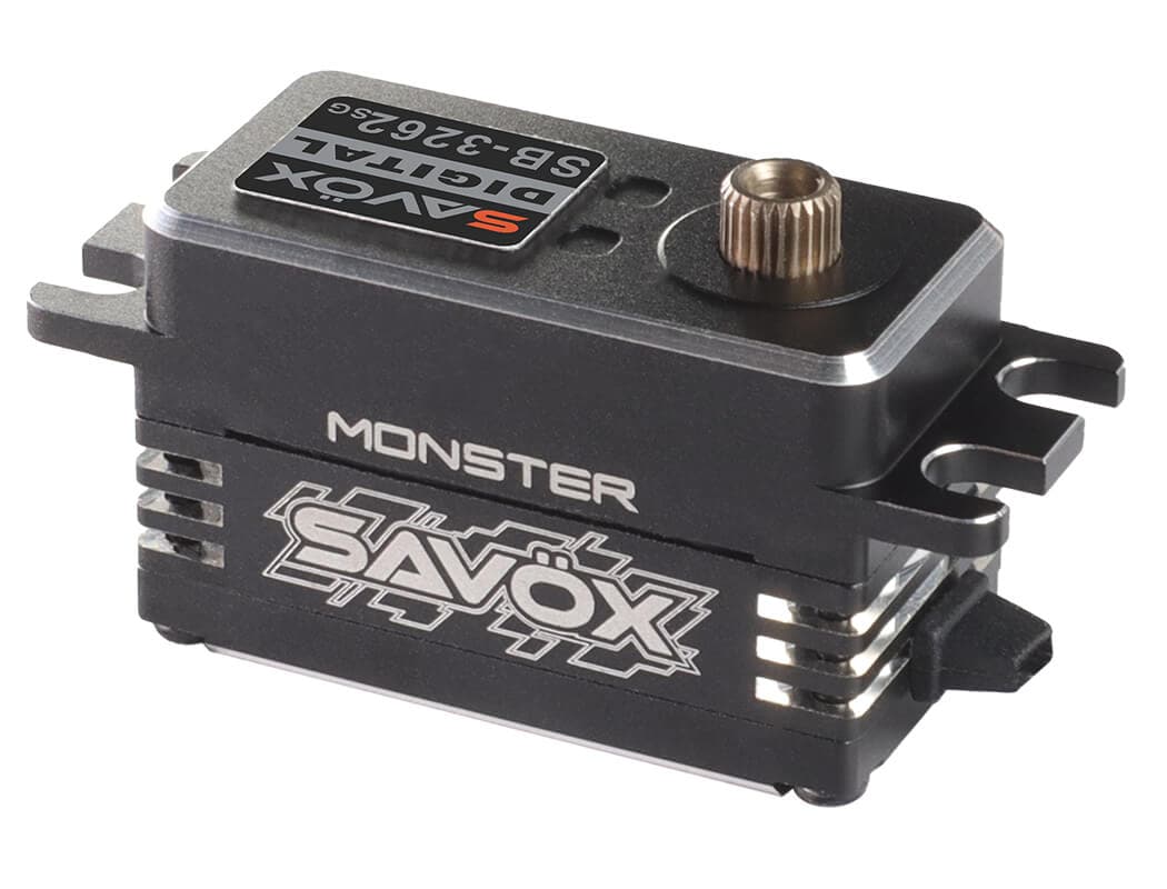 Savox SB-3262SG HV Low Profile Brushless CNC Servo 28KG/0.08s